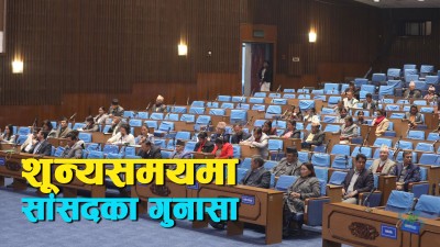  प्रतिनिधिसभा बैठकको शून्य समयमा कसले के भने ? 